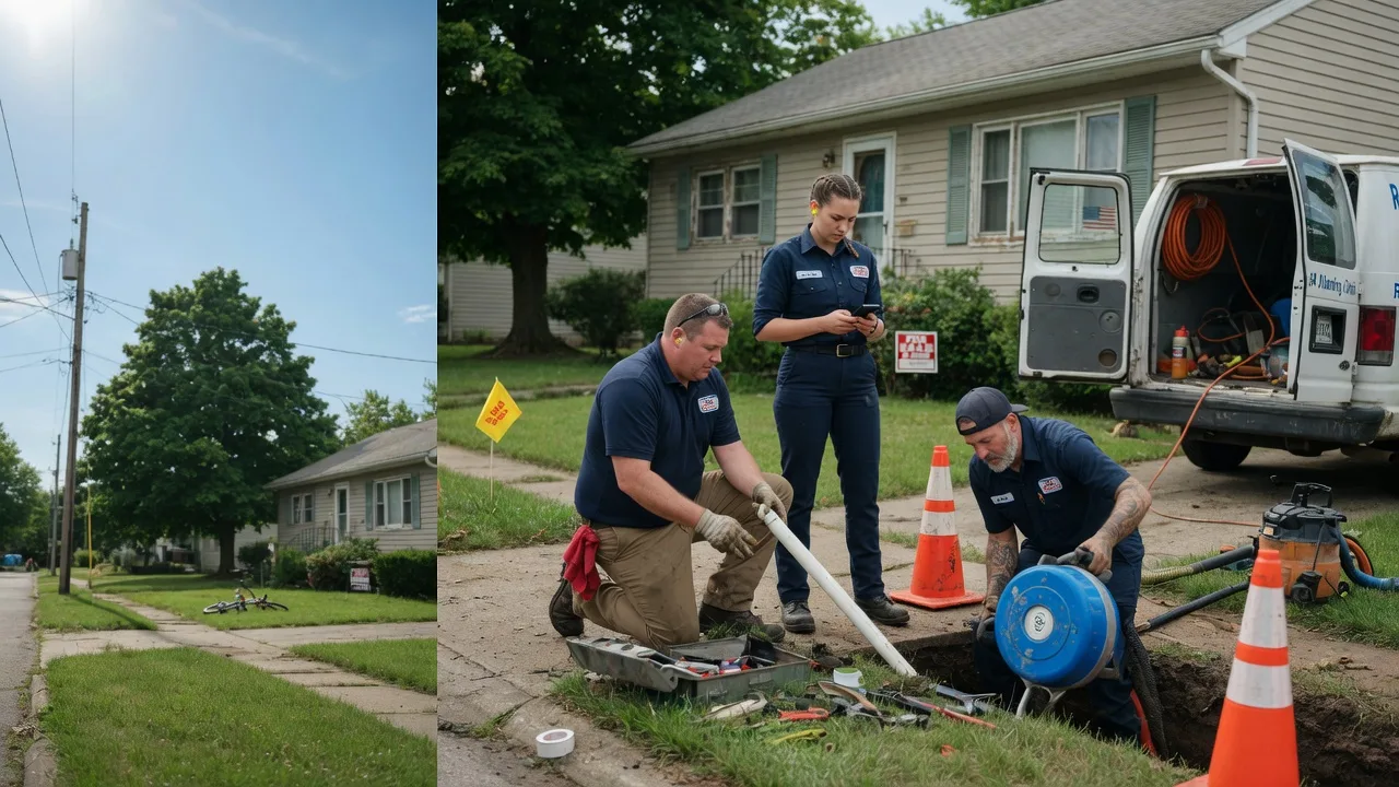 Sewer Line Repair in Belmont, OH near me